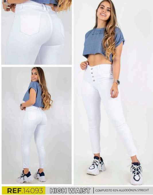 High Waist  jeans 14093