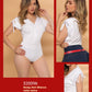 Bodysuit med V-hals