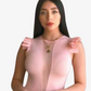 Bodysuit med meshdetaljer