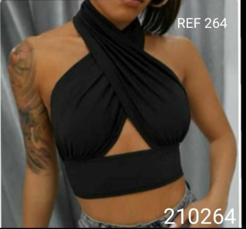 Halterneck Crop Top