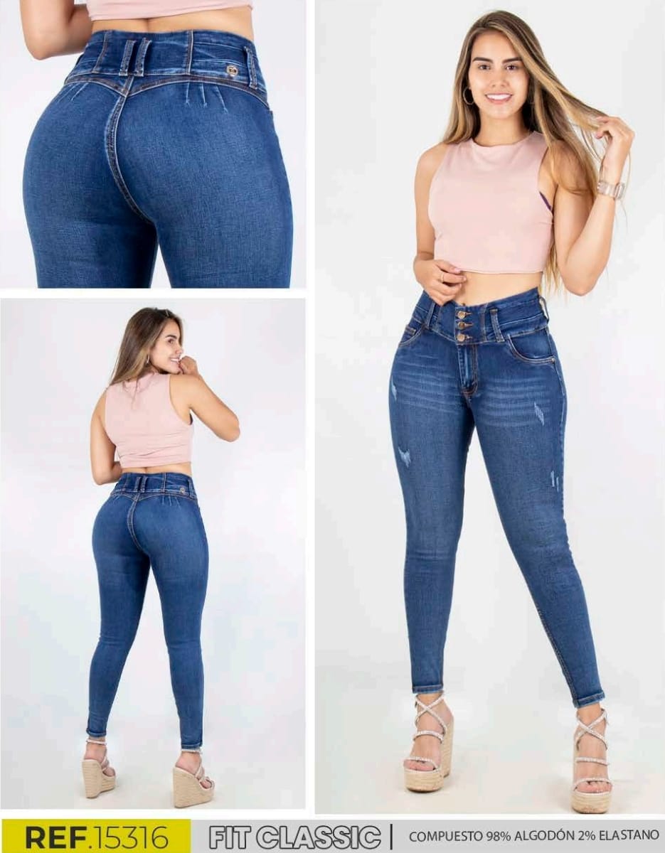 Push-up Skinny fit Jeans