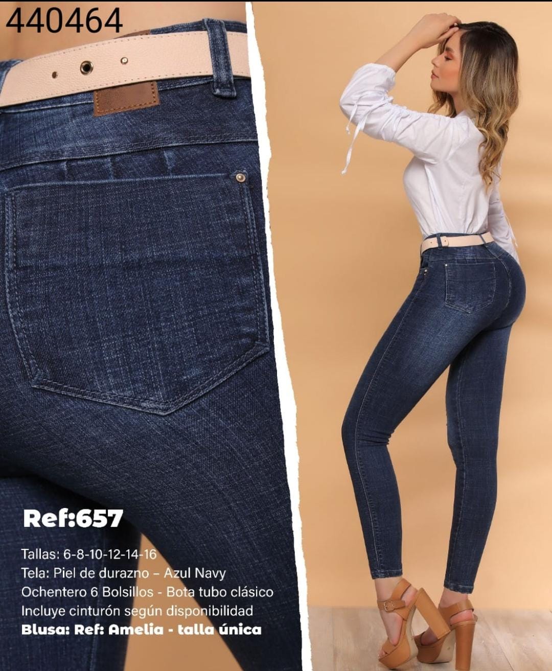 High Waist Jeans TM440464