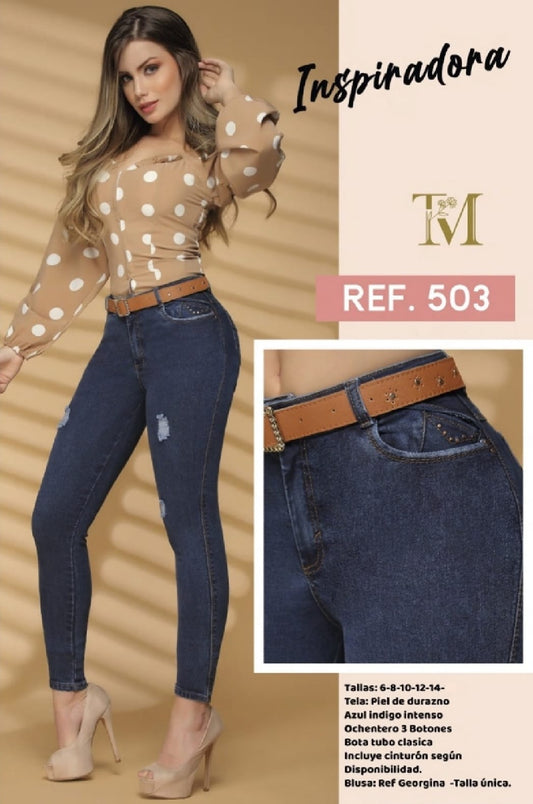 High skinny fit Jeans 503