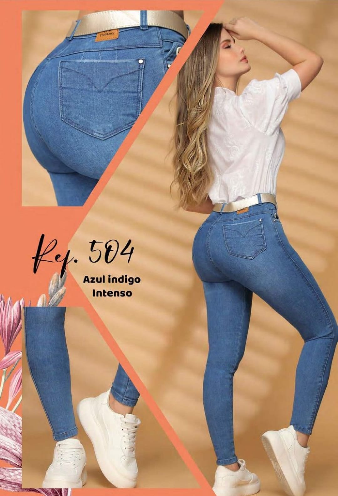 High skinny fit Jeans 504