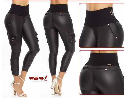 Leggings med Skinneffekt 802608