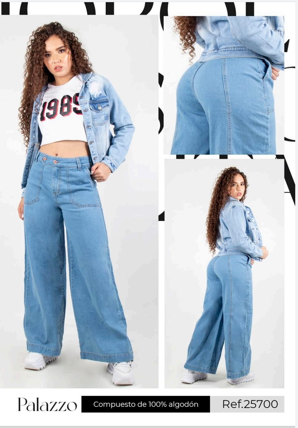 Wide leg Jeans 25700